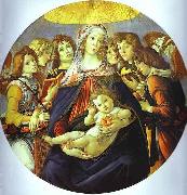 Sandro Botticelli Madonna of the Pomegranate oil painting on canvas